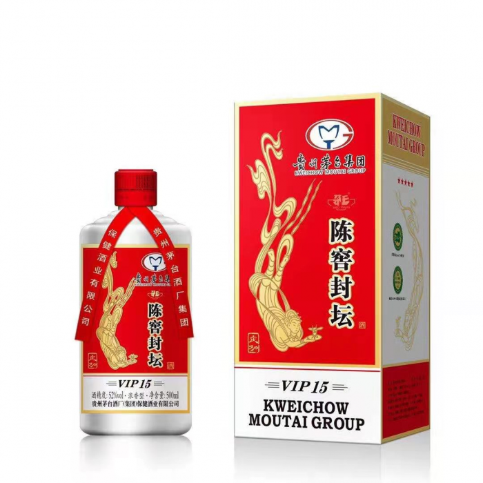 茅台陈窖封坛v30单瓶 52%vol 500ml 迎新春,本款商品限时降价100积分
